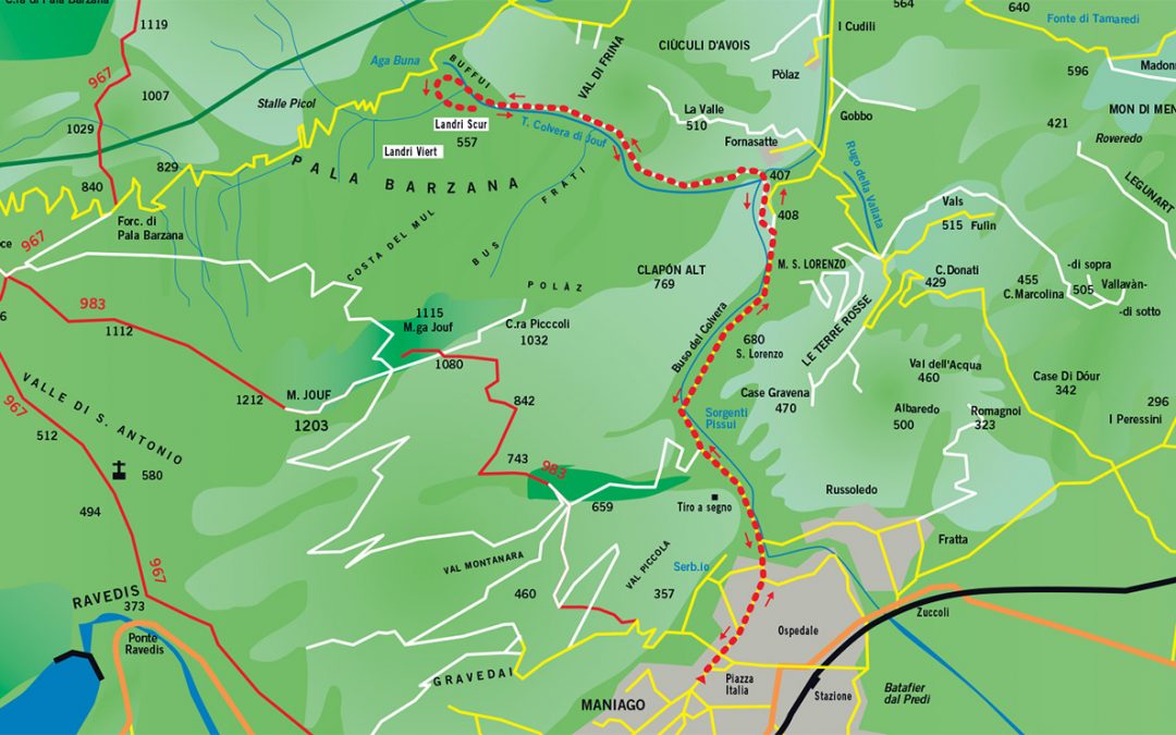 Percorso dei Landris