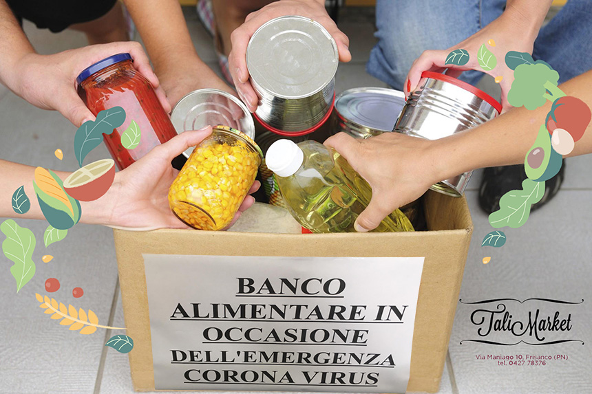 Banco Alimentare al TaliMarket – Coronavirus