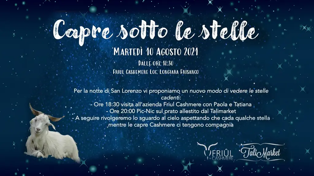 Capre sotto le stelle