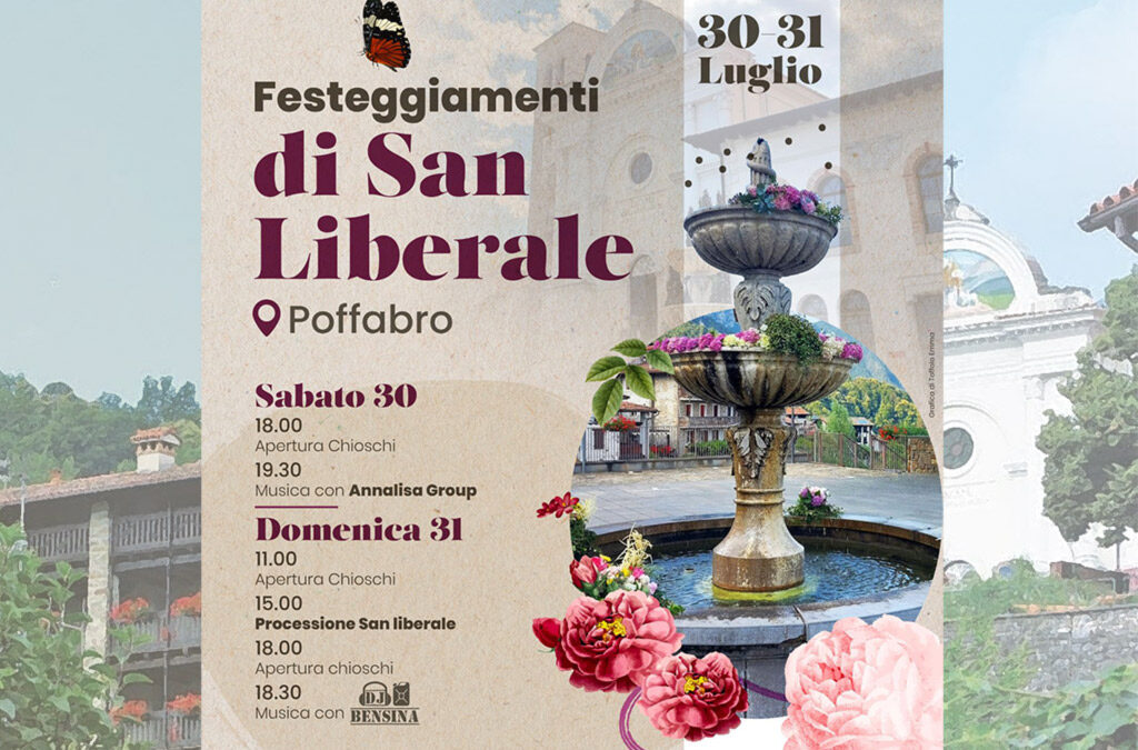 Festeggiamenti di San Liberale – Poffabro 2022