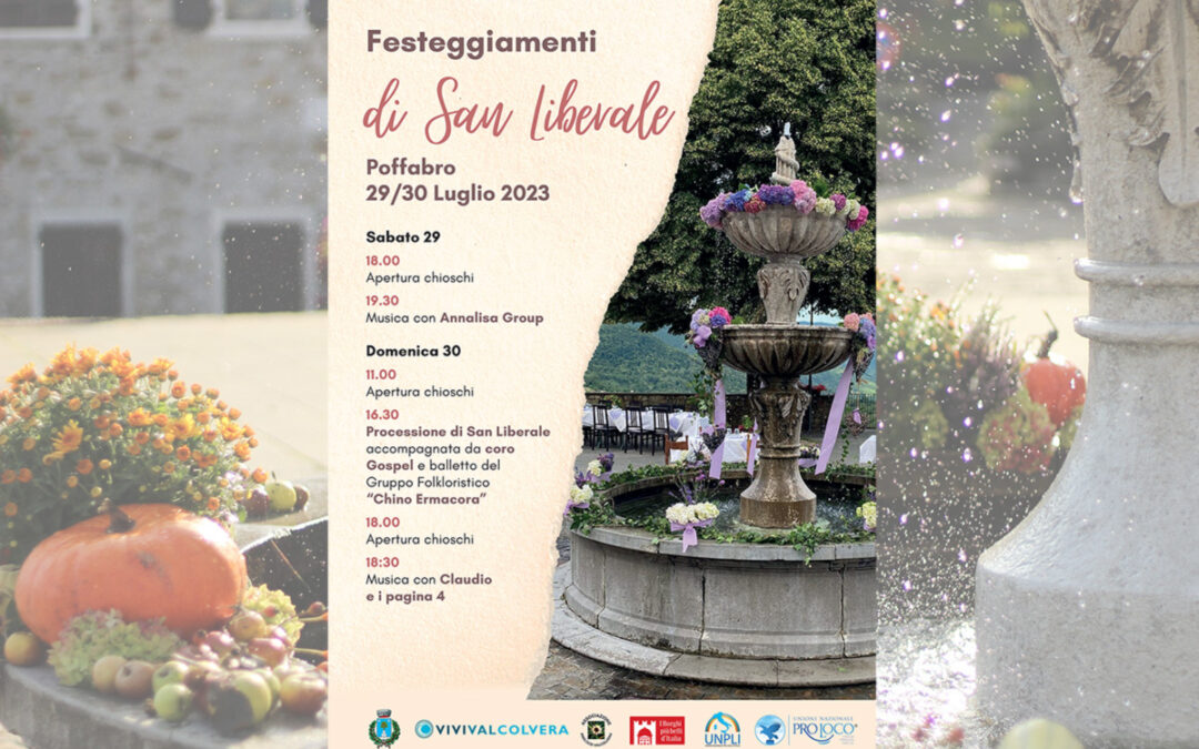 Festeggiamenti di San Liberale – Poffabro 2023