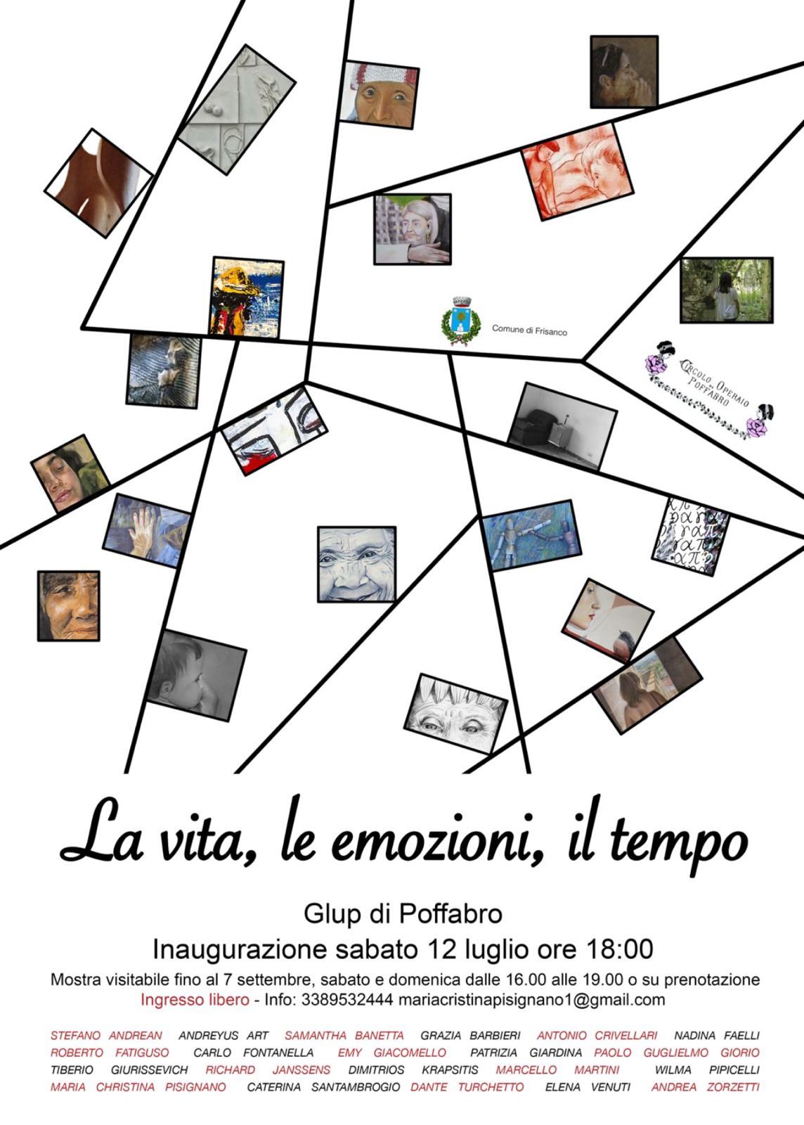 Mostra La vita, le emozioni, il tempo - 5 luglio 2025 Volantino Notte Romantica 2024 Definitivo